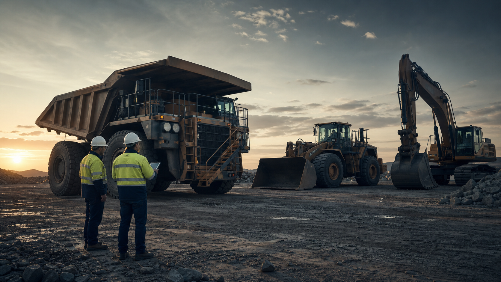 Industrial goods prepared for packing and logistics release